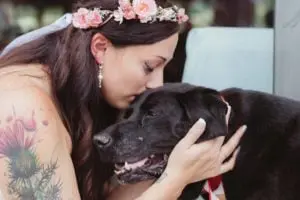 A Loyal Labrador Attends His Favorite Human's Colorado Wedding
