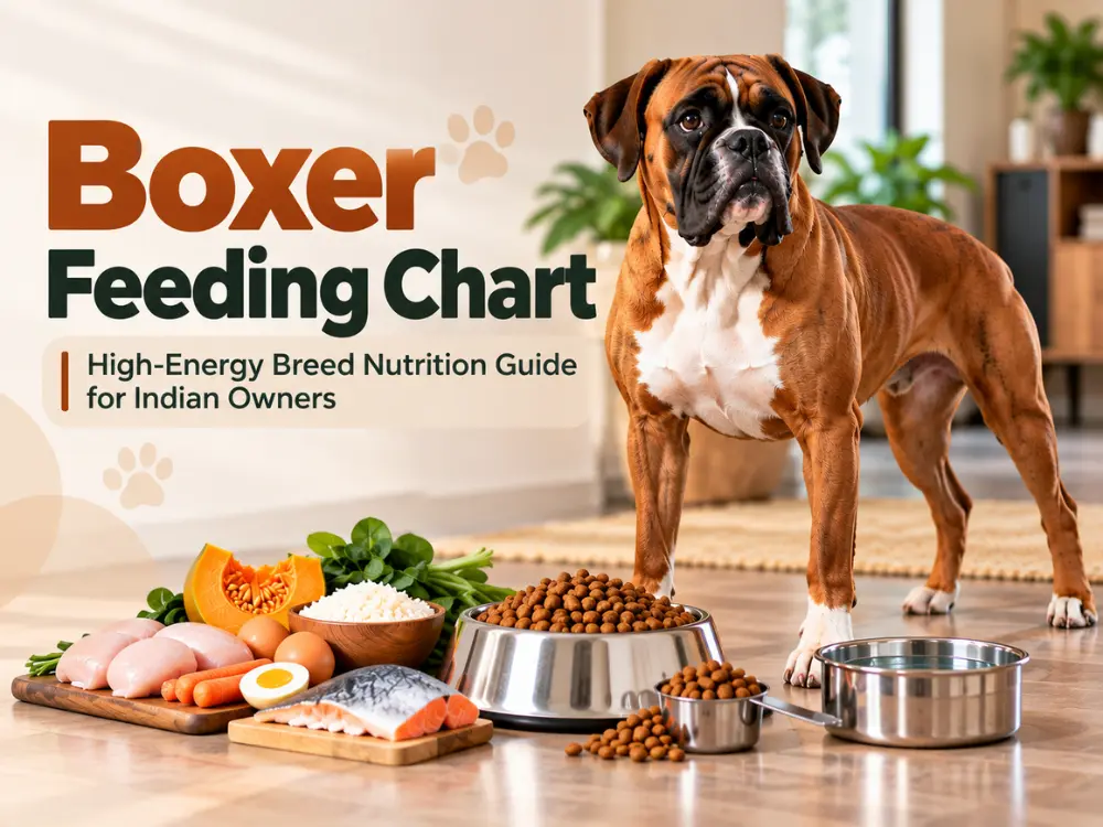 Boxer Feeding Chart: A Practical Guide for Indian Dog Owners