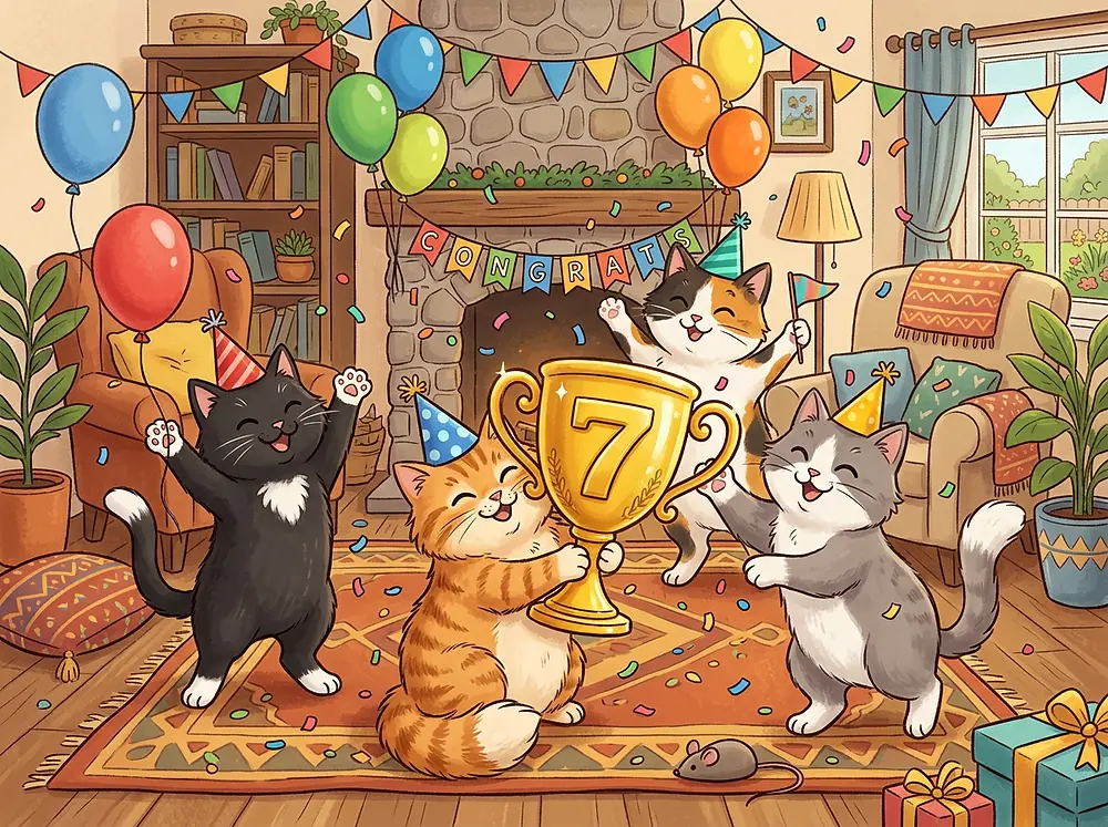 UK Cat Blog Earns Seventh Place Ranking on National List